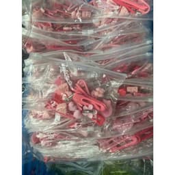 Set 19 món kẹp tóc màu hồng cute chi tiết nhẹ nhàng xinh xắn cho bé 8