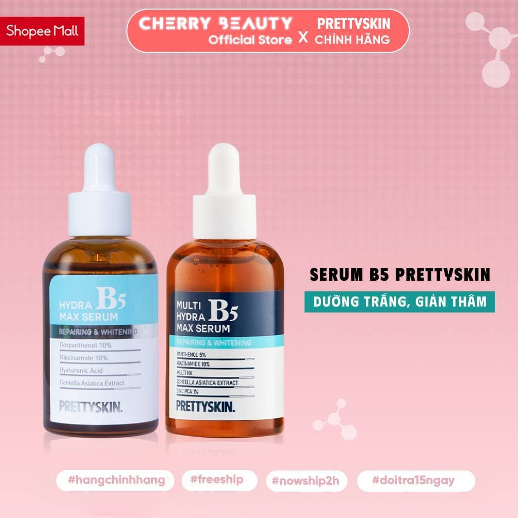 Serum B5 Prettyskin Phục Hồi Dưỡng Trắng 50ml | Cherry Beauty