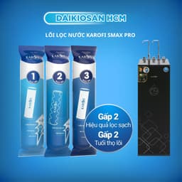 Bộ lõi lọc thô Karofi Smax Pro 1,2,3 dùng cho các dòng máy thông dụng 1