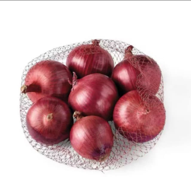 (Siêu Rẻ) 1Kg Hành Tây Tím Đà Lạt Tròn Đều Chắc Củ