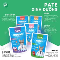 Pate Cho Mèo MR.VET Combo TIẾT KIỆM 12,24,48 Gói 70G 51% Thịt, Bổ Sung Protein,Taurine - MÉO CHÒ UNI 9