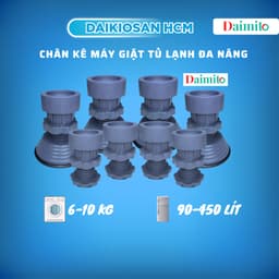 Chân chống rung máy giặt, tủ lạnh Daimito điều chỉnh độ cao - Hàng loại 1 [Hỏa tốc HCM] 6