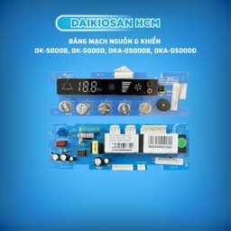 Mạch nguồn và khiển quạt làm mát Daikiosan DKA-05000B, DKA-05000D, DK-5000B, DK-5000D 1