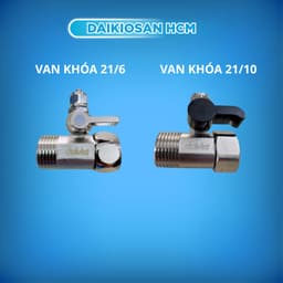 Khóa chia nước phí 10 -21 Đại Việt Daikiosan dùng cho máy lọc nước RO 1
