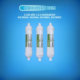 Bộ 3 Lõi Lọc Thô kín 10” Kangaroo – Chính Hãng sử dụng cho các model KG100HK, KG10A4, KG100ES, KG100EO 1