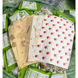 Combo 50 Giấy Gói Bánh Sanwish, Kích Thước 28*38cm, Giấy Thấm Dầu, Giấy Gói Bánh Mì Bảo Vệ Môi Trường 2