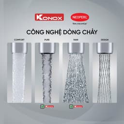 Vòi rửa bát Konox Reno Smart mới nhất 2026 | Hàng chính hãng 4