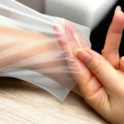 Hộp 40 găng tay nilon dùng 1 lần Kouyu (loại dày) 3