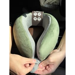 Gối đỡ cổ Memory Foam Comfy - màu xanh rêu 5