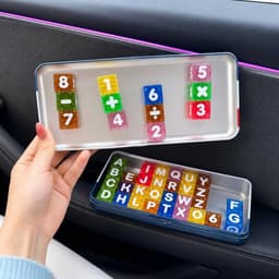 Bộ Xếp Hình Nam Châm Chữ Và Số Cho Bé 40PCS Đồ Chơi Giáo Dục 8