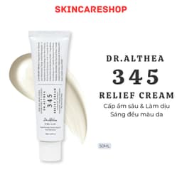 Kem dưỡng 345 Relief Cream Dr.Althea hỗ trợ sáng ẩm, phục hồi dịu nhẹ dưỡng da thuần chay 50ml ( Bản mới) SKINCARESHOP 1