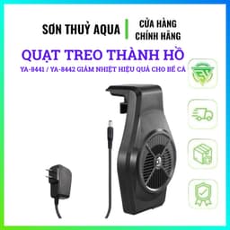 QUẠT TREO THÀNH HỒ YA-8441 / YA-8442 – GIẢM NHIỆT HIỆU QUẢ CHO HỒ CÁ THỦY SINH 4