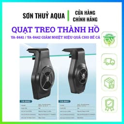 QUẠT TREO THÀNH HỒ YA-8441 / YA-8442 – GIẢM NHIỆT HIỆU QUẢ CHO HỒ CÁ THỦY SINH 1