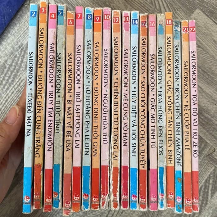 Combo 19q vở Sailor moon - sailormoon đọc xuôi