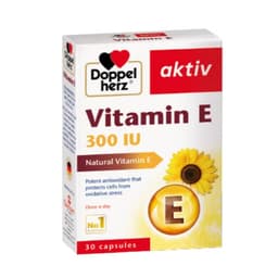 Doppelherz Vitamin E hỗ trợ làn da khỏe mạnh, làm chậm quá trình lão hóa < BUNBUN SHOP 1