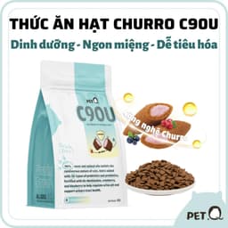 Thức ăn hạt cho mèo PetQ C90/C90U/C90K - 1KG 90% từ thịt, hạt có nhân bên trong - Méo Chò Uni 2