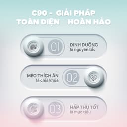 Thức ăn hạt cho mèo PetQ C90K - 1KG hạt có nhân bên trong, bổ sung sữa dê - Méo Chò Uni 7
