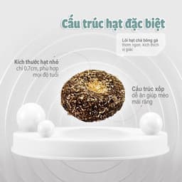 Hạt cho mèo PetQ Macaron D10 200g Chà Bông Gà Mix Gà Sấy Khô - MÉO CHÒ UNI 4