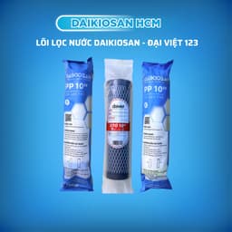 Lõi lọc nước, lõi lọc thô 123 dùng cho máy lọc nước RO -  Daikiosan - Hàng Chính Hãng 1