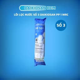 Bộ 3 lõi lọc thô Daikiosan- Đại Việt PP 5mrc, CTO, PP 1mrc chính hãng [Hỏa tốc 30 phút HCM] 3
