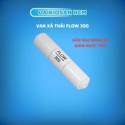 Van xả thải Flow 300 dùng cho may lọc nước RO Daikiosan Đại Việt 1