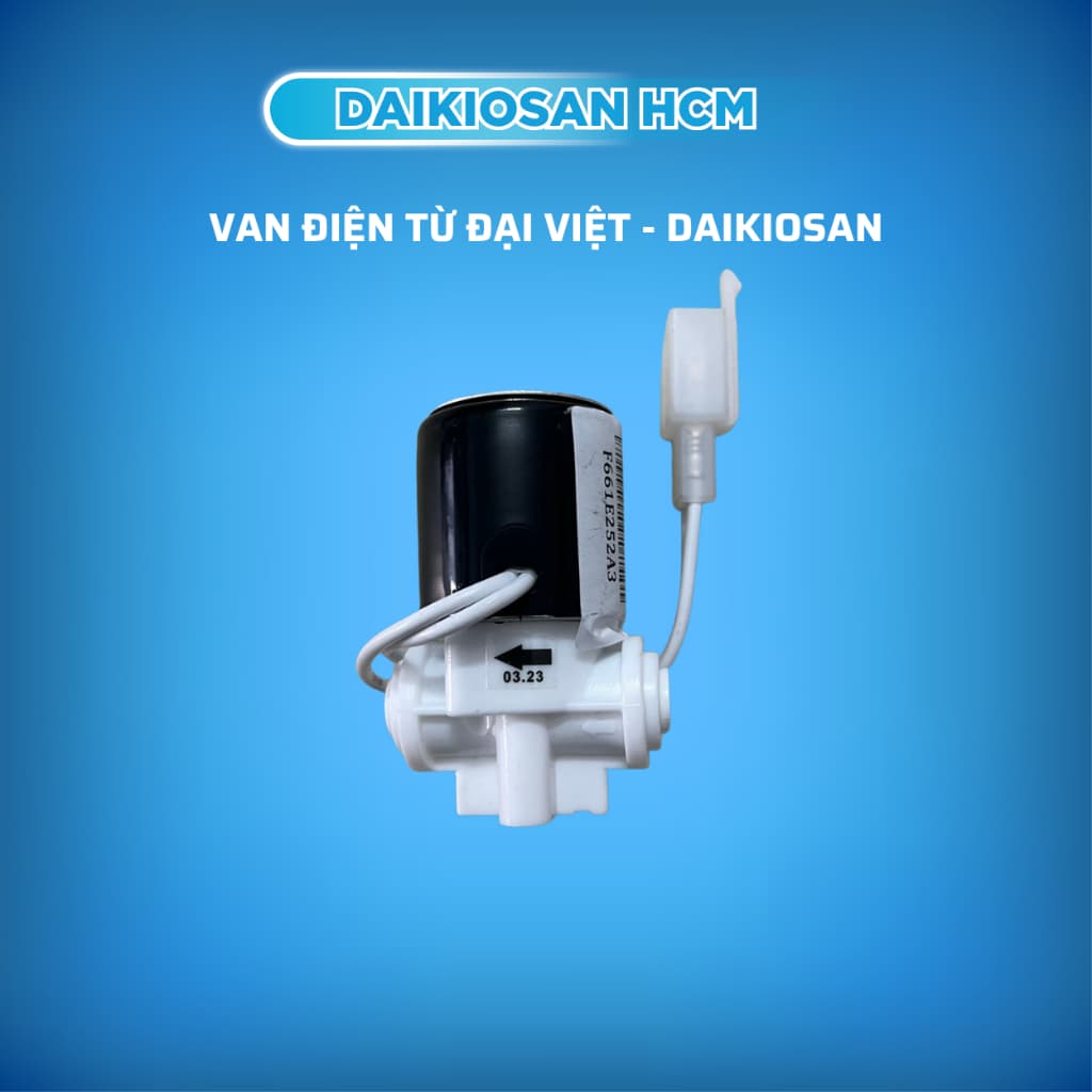 Van điện từ 24V Đại Việt dùng cho máy lọc nước RO có giắc căm - hàng chính hãng