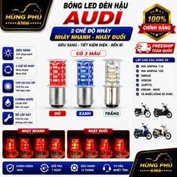Bóng led đèn hậu audi 2 chế độ nháy 1