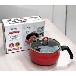 Nồi chống dính 1 tay cầm Todaii - size 20cm, màu đỏ 6