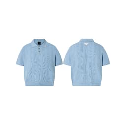 Áo Polo RVB ODYSSEY BEAT Knit Polo Sky / Black 3