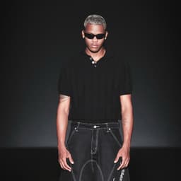 Áo Polo RVB ODYSSEY BEAT Knit Polo Sky / Black 4
