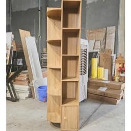 Kệ Gỗ Có Tủ, Kệ Để Đồ Trang Trí Góc Tường Cao 1m5 Thiếu Kế Gọn Tiện Hiện Đại 4