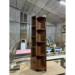 Kệ Gỗ Có Tủ, Kệ Để Đồ Trang Trí Góc Tường Cao 1m5 Thiếu Kế Gọn Tiện Hiện Đại 3