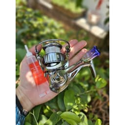 [Tặng Dầu Mỡ] Máy Câu Lure GeDiLong G dòng nội địa Trung ( núm tay quay tím đẹp mắt ) 3