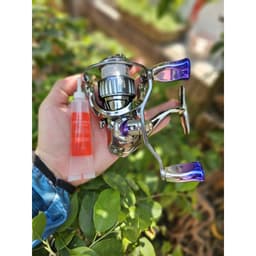[Tặng Dầu Mỡ] Máy Câu Lure GeDiLong G dòng nội địa Trung ( núm tay quay tím đẹp mắt ) 5