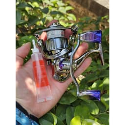 [Tặng Dầu Mỡ] Máy Câu Lure GeDiLong G dòng nội địa Trung ( núm tay quay tím đẹp mắt ) 7