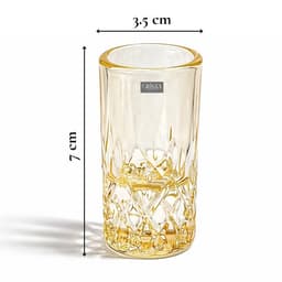 Bộ Bình Cốc Thủy Tinh Chịu Nhiệt Vân Sọc Vàng Trong Kèm Khay – Bình 1.5L + 6 Cốc 220ML, Bộ Bình Nước Sang Trọng Gia Đình 9