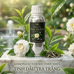 Tinh Dầu Trà Trắng Dung Tích Lớn – White Tea Hương Nhẹ Nhàng, Khuếch Tán Cao Cấp 3