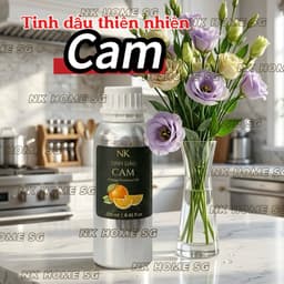 Tinh Dầu Cam Ngọt Nguyên Chất Dung Tích Lớn – Hương Cam Tươi Mát, Xông Phòng, Khuếch Tán 1