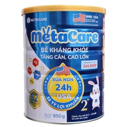 (Mẫu mới nhất, date mới) Sữa bột Nutricare METACARE opti tiêu hóa/đề kháng số 0/1/2 800g 6