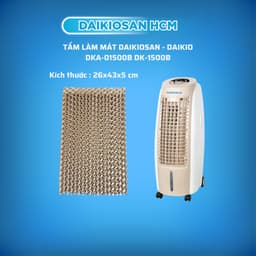 Tấm làm mát Daikiosan, Daikio DKA-01500B, DK-1500B Hàng Chính Hãng [ Hỏa tốc 30 phút HCM ] 1
