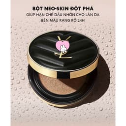 Phấn nước Cushion YSL Encre de Peau, Che Phủ Tự Nhiên, Kiềm Dầu Tối ưu cho lớp nền một cách hoàn hảo 3