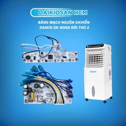Mạch nguồn và khiển quạt điều hòa Daikio DK-800A đời thứ 2 hàng chính hãng 1