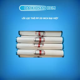 Lõi lọc thô PP 5mrc kích thước 20 inch Đại Việt - Daikiosan Hàng Chính Hãng 1