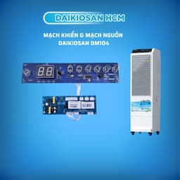 <DM104> Bảng mạch nguồn + Khiển quạt điều hòa Daikiosan DM104- Hàng Chính Hãng 1