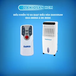 Điều khiển từ xa quạt điều hòa Daikiosan DKA-00800A, DK-800A - hàng chính hãng 1
