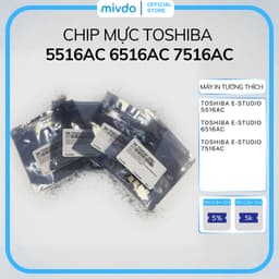Chip Reset Toshiba 5516AC 6516AC 7516AC 4 Màu Nhận Mực Ngay Bền Đẹp Linh Kiện Máy Photo 1
