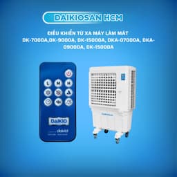 Điều khiển từ xa máy làm mát Daikiosan DKA-07000A, DKA-09000A, DKA-15000A chính hãng 1