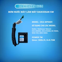 Bơm nước 5W cho máy làm mát Daikiosan/Daikio DKA-00800A,DK-1500B, DKA-01500B - Hàng Chính Hãng 1