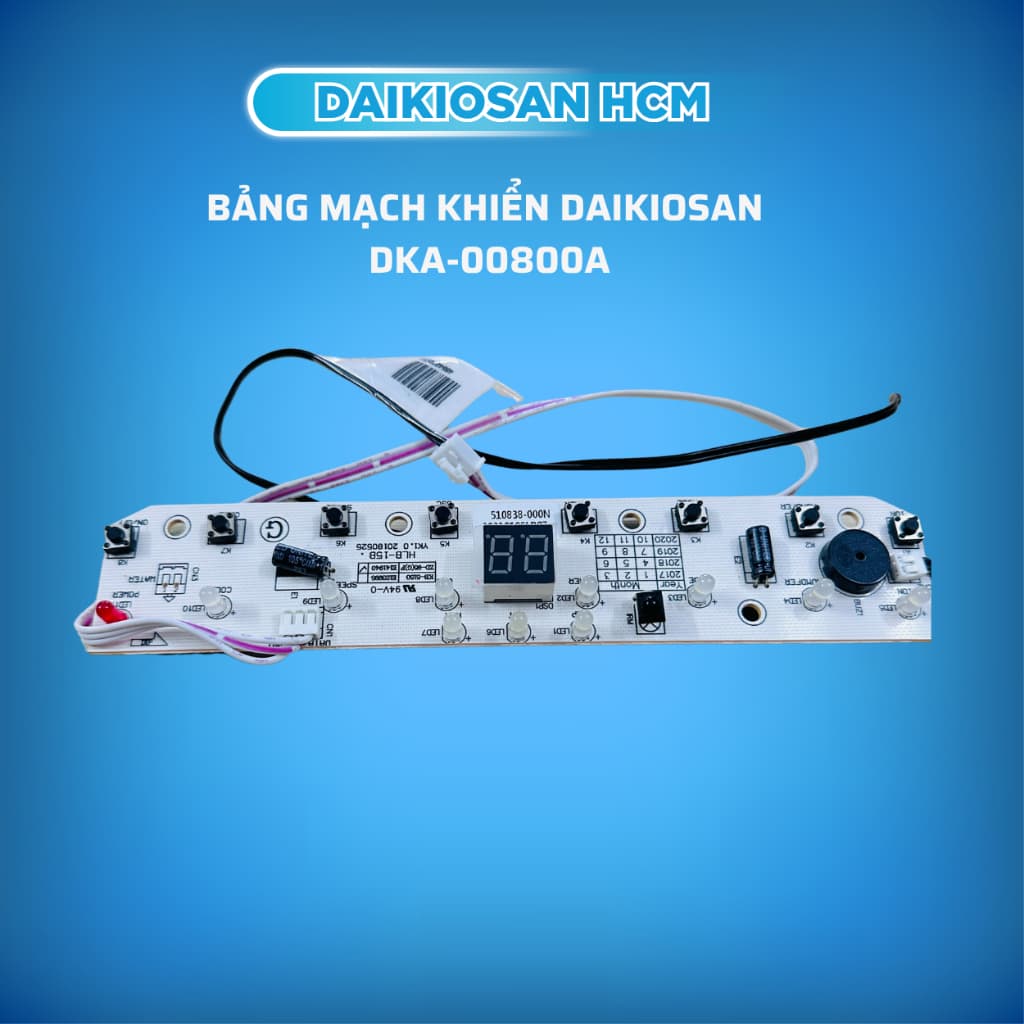 Bảng mạch khiển máy làm mát daikiosan DKA-00800A hàng chính hãng