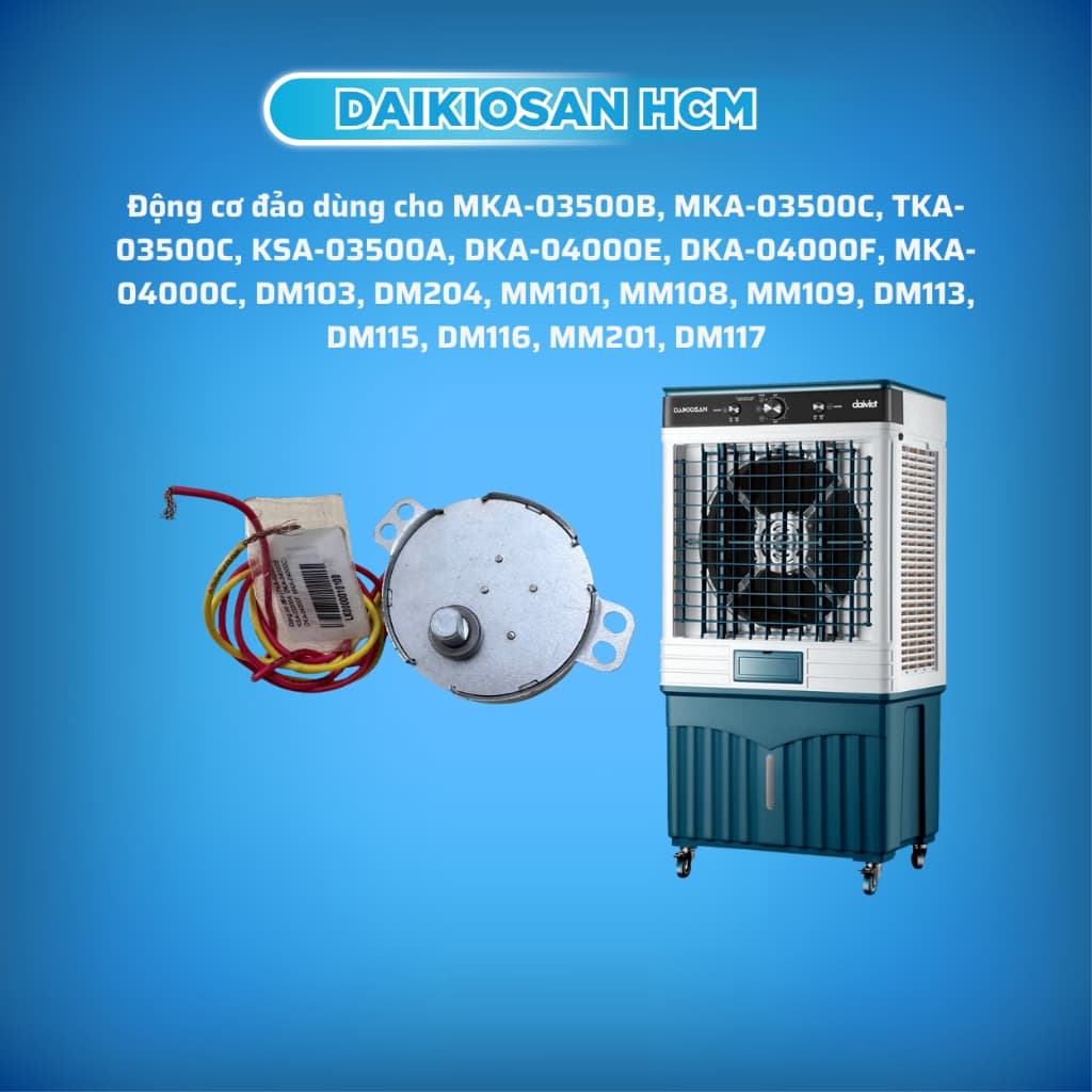 Động cơ đảo quạt điều hòa Daikiosan DM103 hàng chính hãng